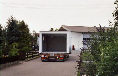 Garage auf Transporter