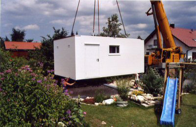 Garage plazieren