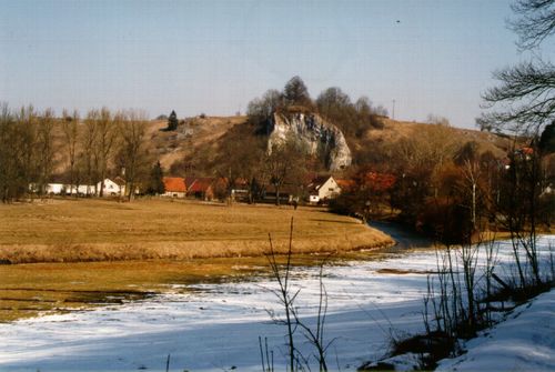 Blick auf Eselsburg