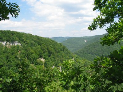 Ausssicht von der Ruine Hofen