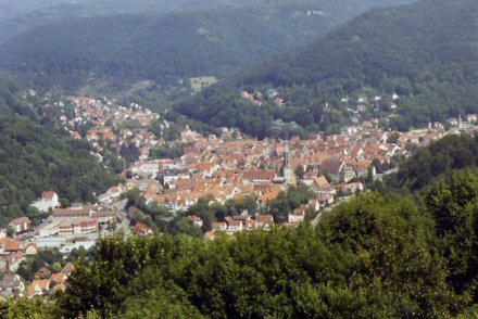 Aussicht auf Bad Urach